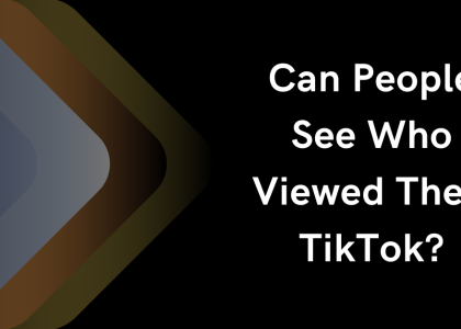 Can People See Who Viewed Their TikTok