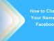 How to Change Your Name on Facebook